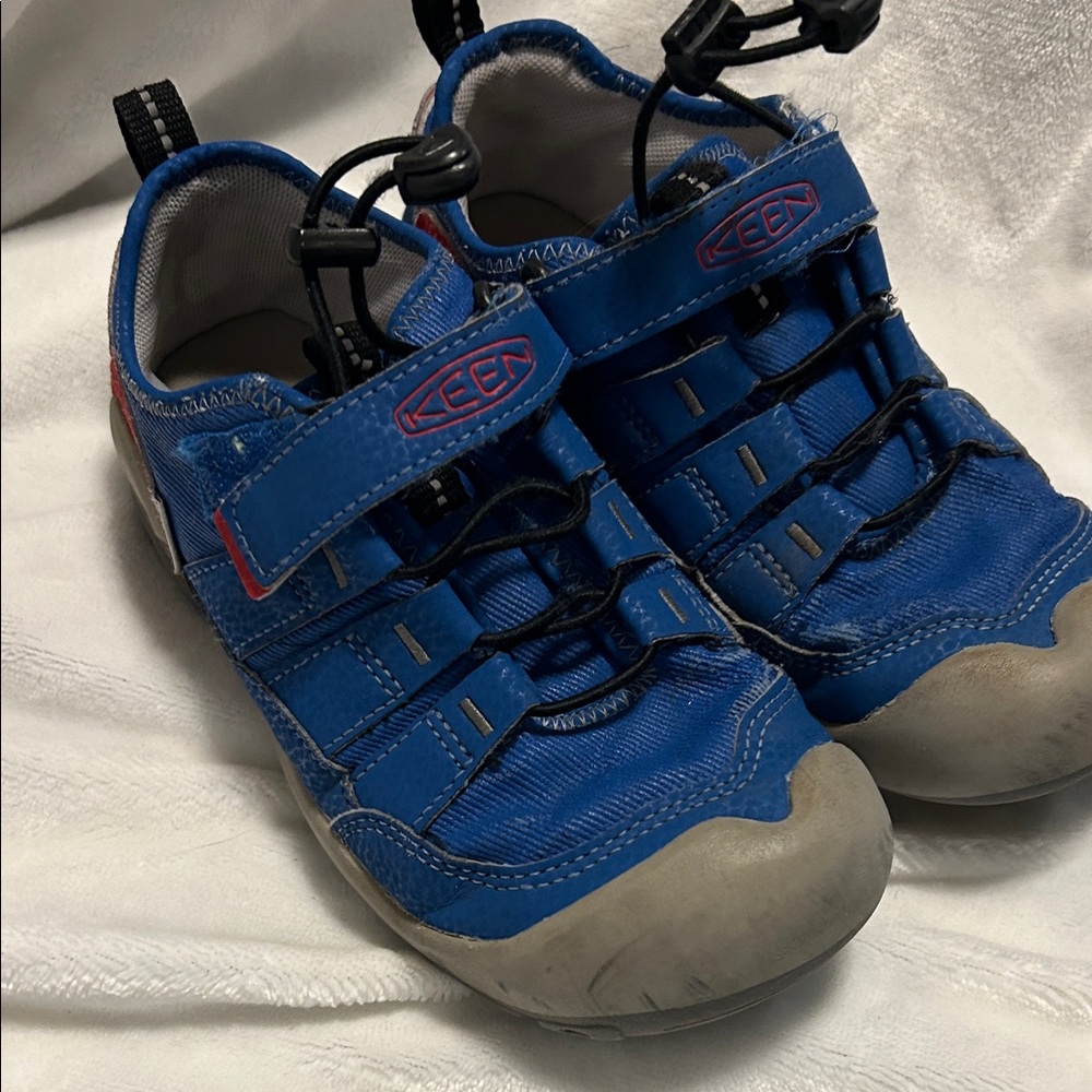 KEEN Kids Blue and Gray Sneakers